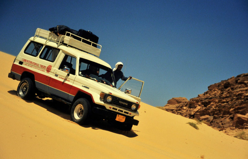 Ditmar Kober "Übergang Sand-Geröllwüste"