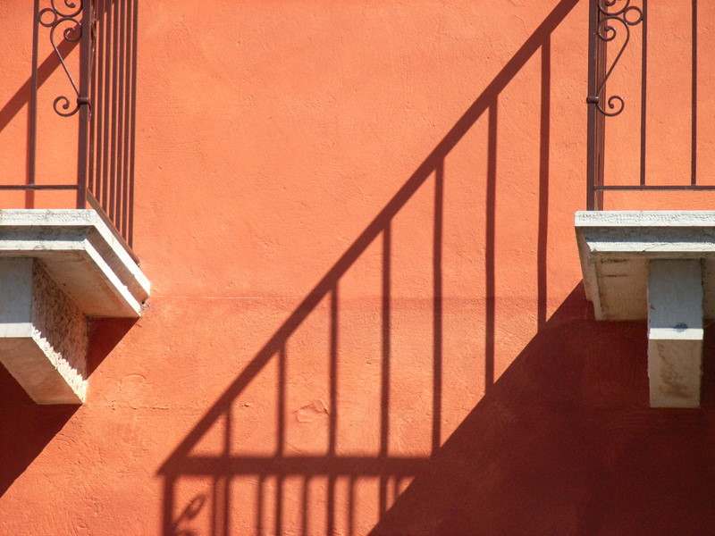 Helga Mayr "Treppenschatten"