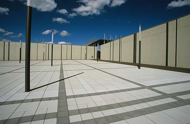 Heinz Epting "Blauer Platz in G�ppingen"