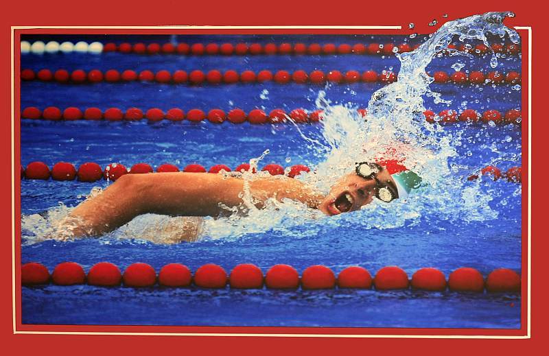 Heinz Epting "Schwimmer"