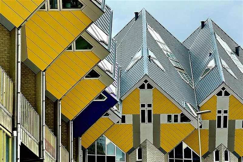 Valentin Oszkiel "H�user in Rotterdam"