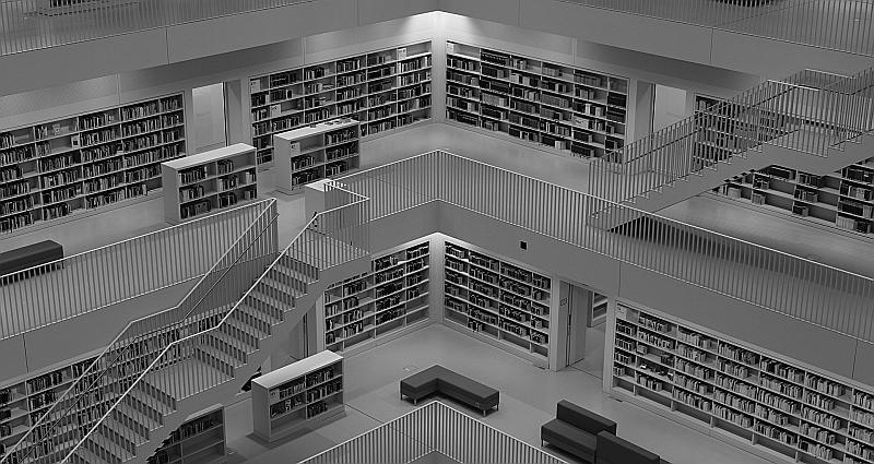 Karl Schweicker "Bibliothek"
