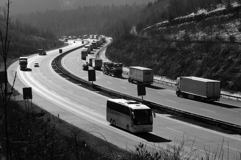 Werner Peppel "Autobahn"