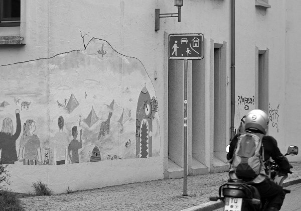 (80) sw Wettbewerb m. Thema Motive am Straßenrand